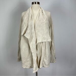 Lucky Brand Lucky Lotus drape cardigan